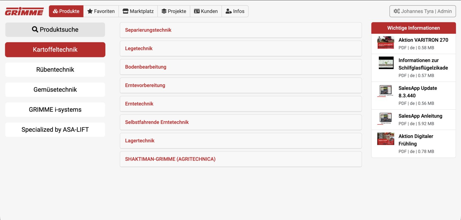 Produktübersicht